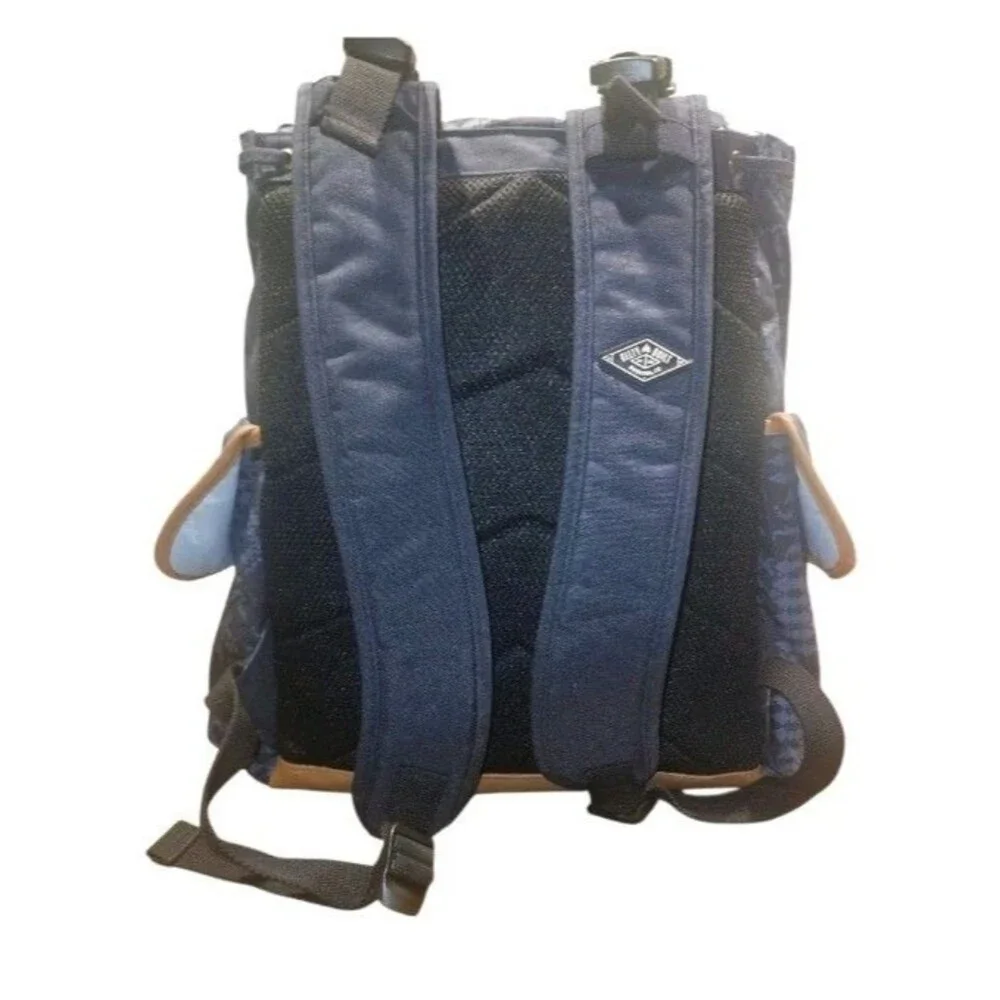 Kelty Built Baby Diaper Backpack Blue Changing Pad Insulated Pockets